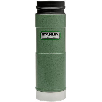 Термокружка Stanley Classic 1-Hand 0,47 л, тёмно-зелёная (10-01394-013)